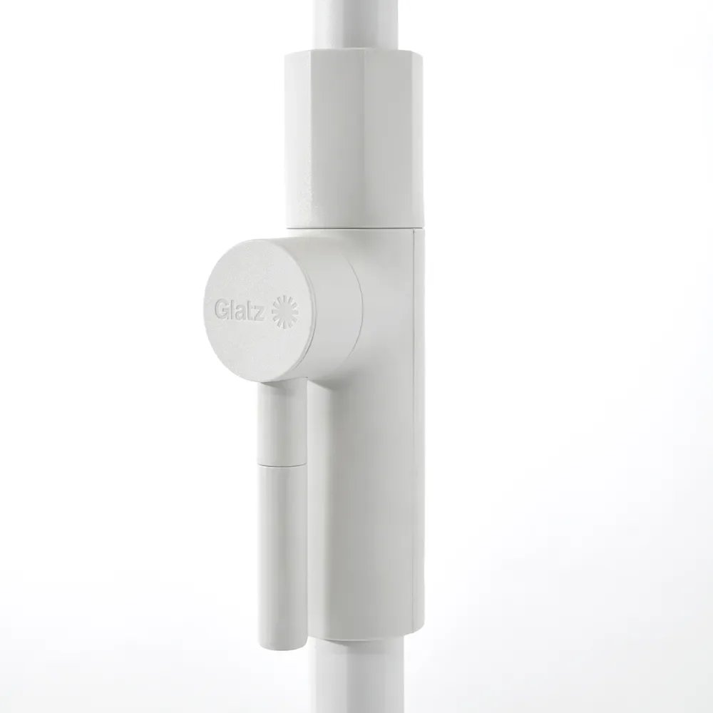 Twist 270 cm aurinkovarjo matt white Cat.5 514 Corn