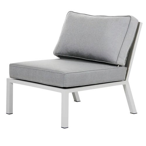 Belfort Keskimmäinen osa   mukaan lukien tyynyt valkoinen / Peral Grey