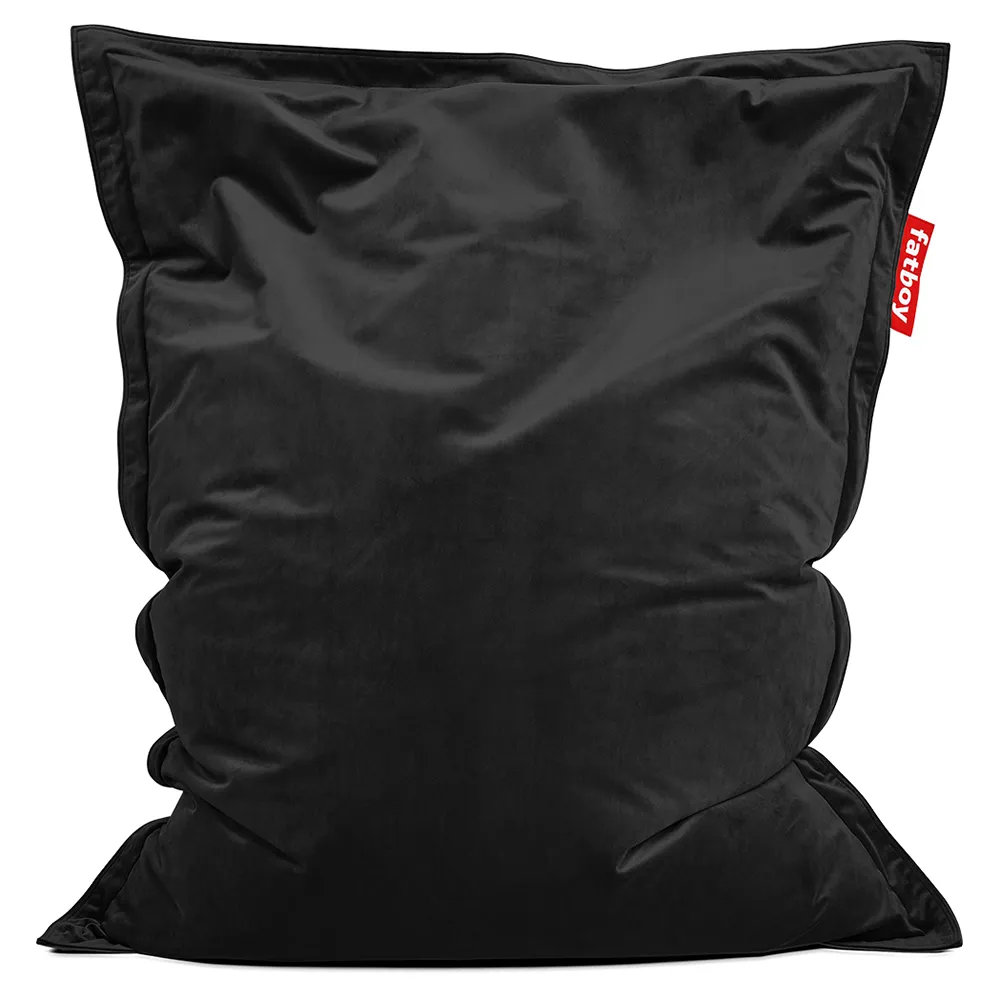 Original slim velvet recycled black