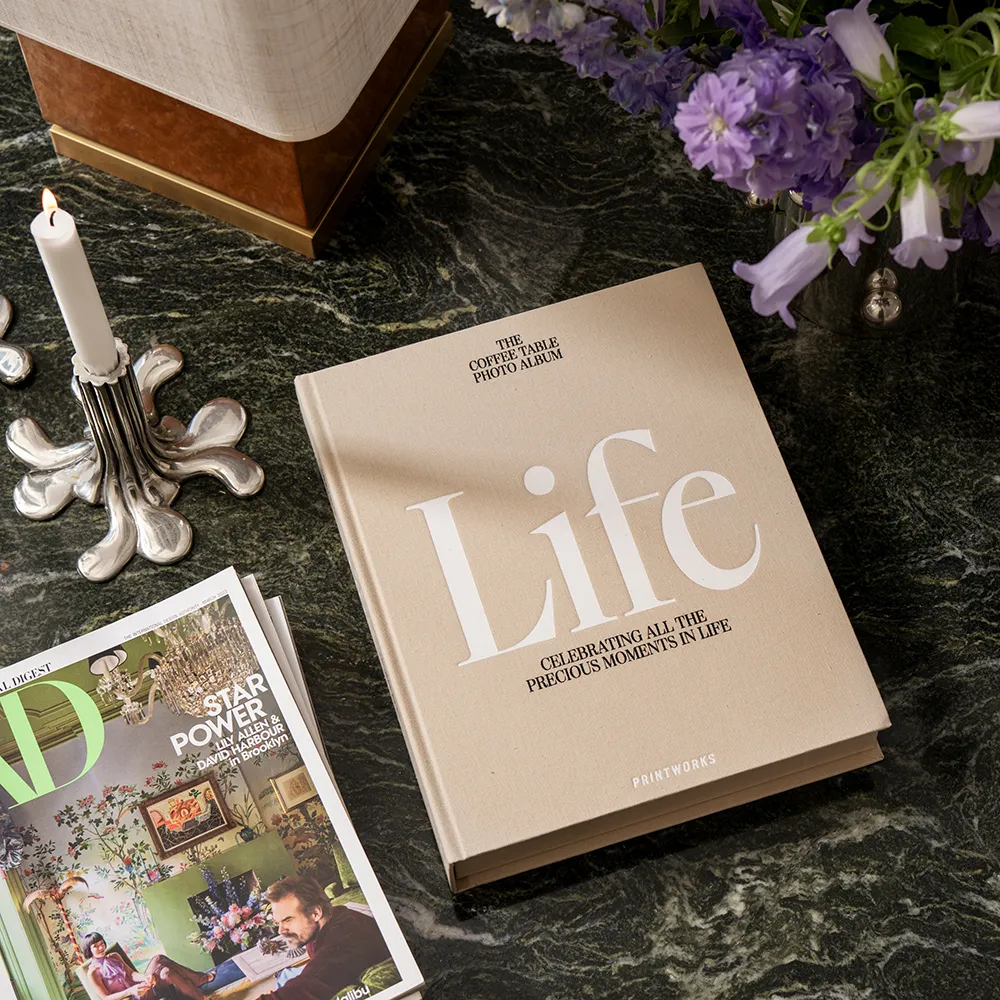 Valokuva-albumi - Life, Beige