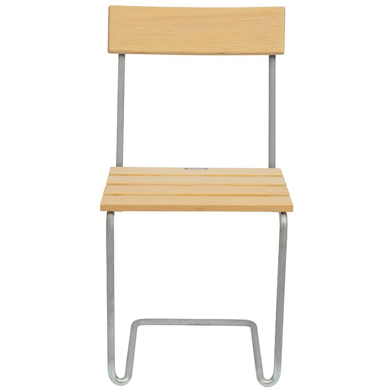 Tuoli 1 mänty Grythyttan Stålmöbler