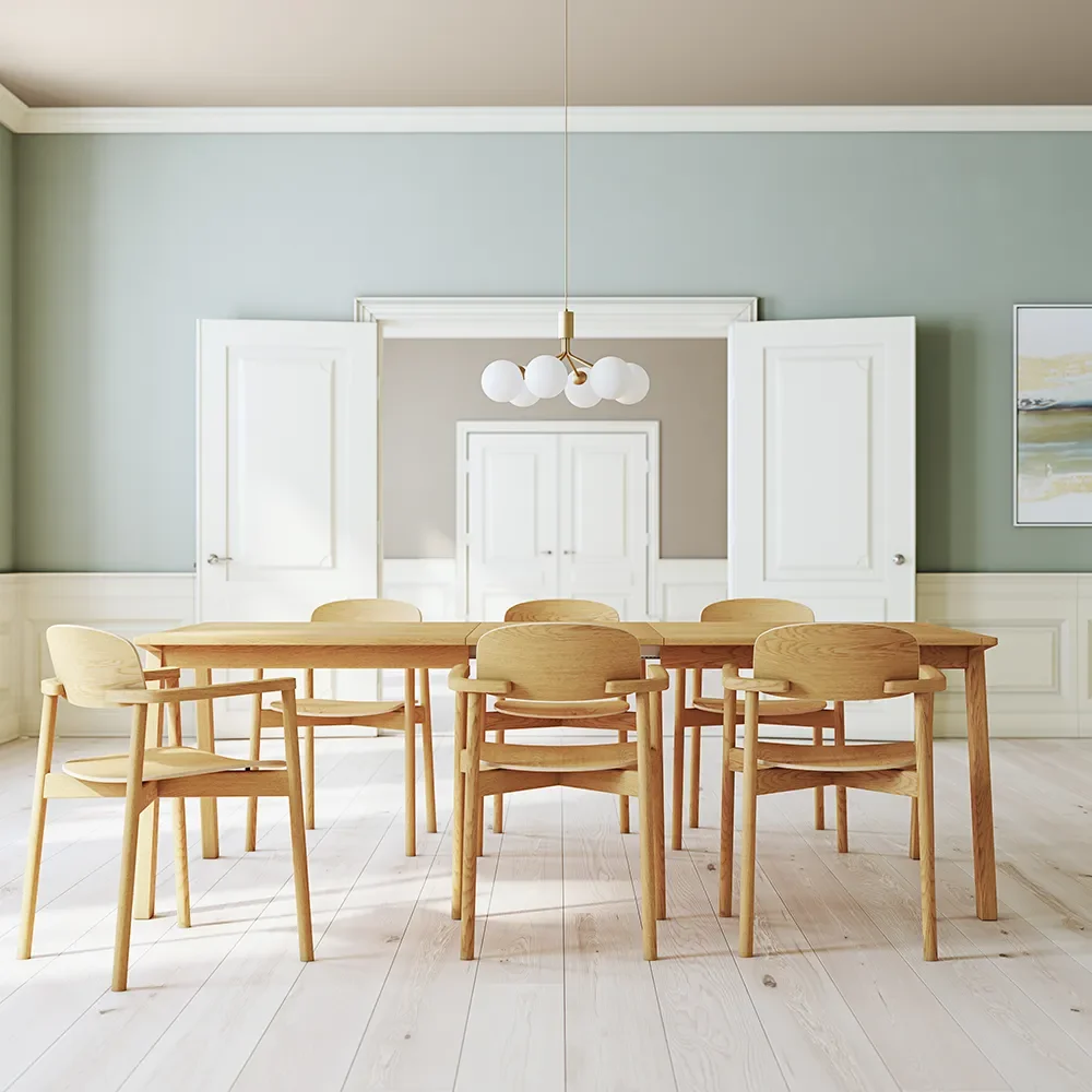 SM842 Ruokapöytätuoli Luonnollinen öljytty tammi 