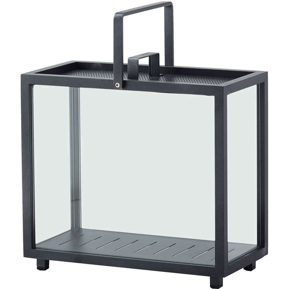 Lighthouse Lyhty Harmaa Suorakaiteen muotoinen