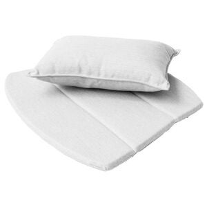 Breeze Tyynysetti lepotuoli Sunbrella valkoinen 