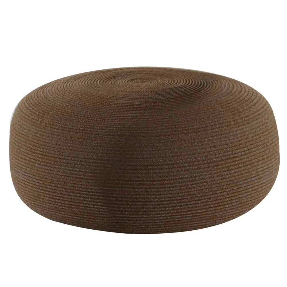 Circle jakkara erittäin suuri Umber brown Soft Rope