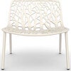 Forest loungenojatuoli Creamy White