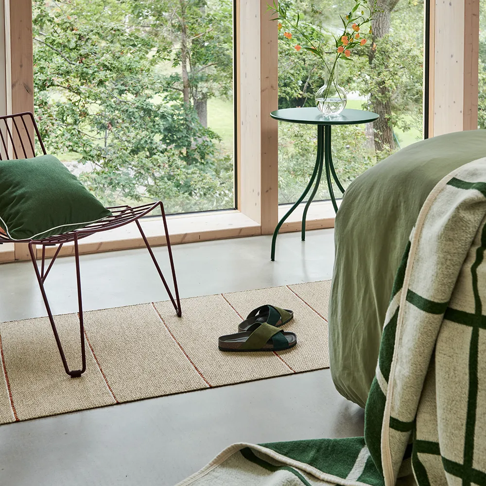 Lea matto Beige/Rust/Vanilla 70 x 300 cm