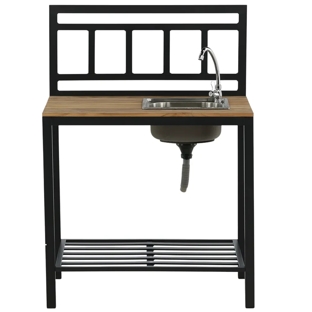 Meksiko Ulkokeittiö jossa on pesuallas