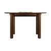 Comfort Circle Ruokapöytä jatkeella 132-202x132 Dark Oak