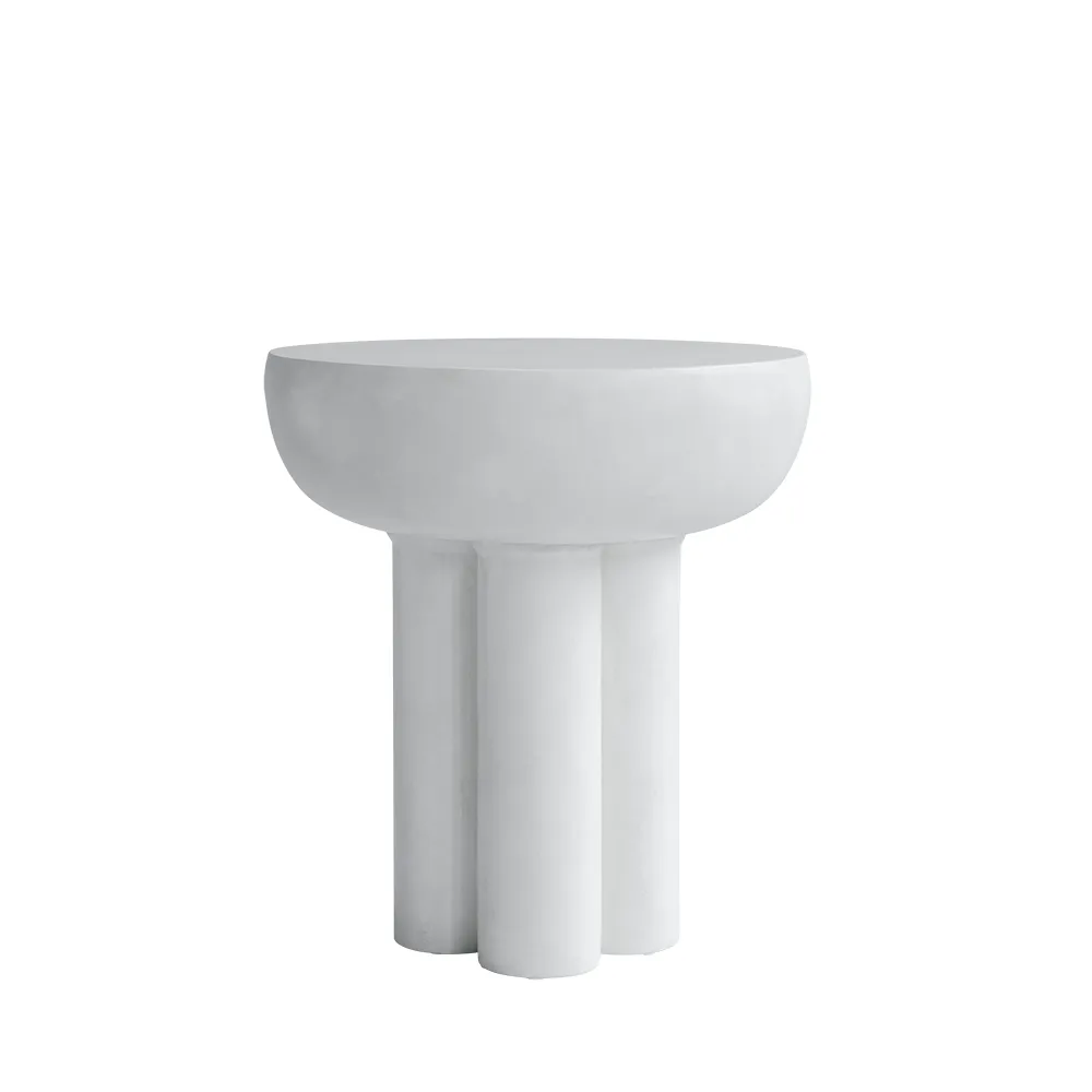 Crown Table, Tall - Bone White