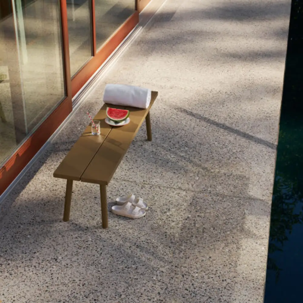 Fred's bench ulkopenkki mochaccino