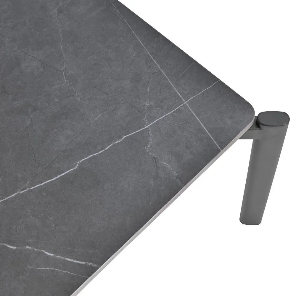 HALLAVARA sohvapöytä 146x66cm - Antrasiitti