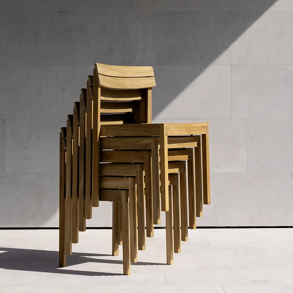 Laknäs ruokapöydän tuoli tiikki