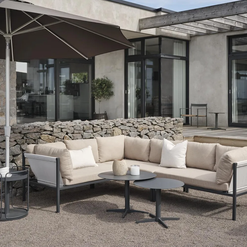 SHADY sivupöytä - antrasiitti