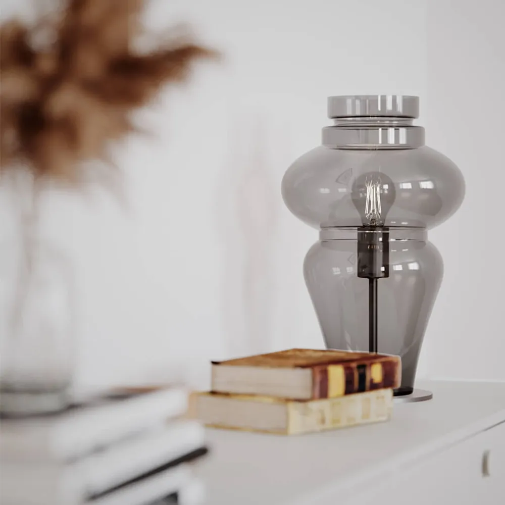 Dolores pöytälamppu harmaa