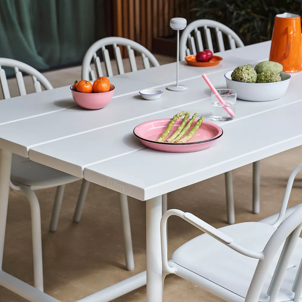 Fred'S Ruokailutuoli käsinojalla Light Grey