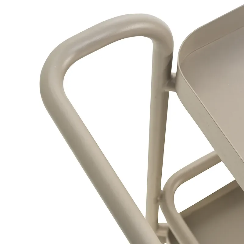 Trolly tarjoiluvaunu Khaki 