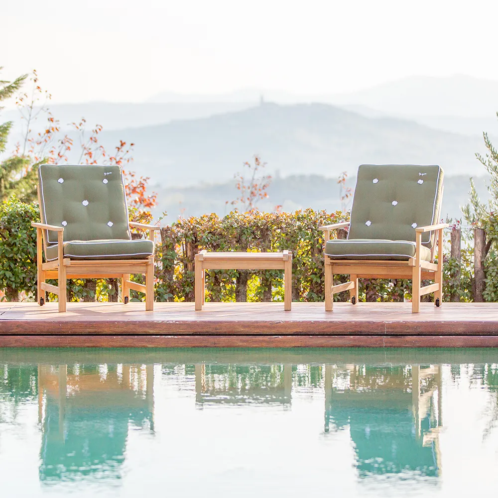 55x55cm jakkara tiikki 