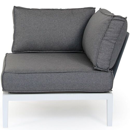 Mackenzie kulmaosa valkoinen alumiini