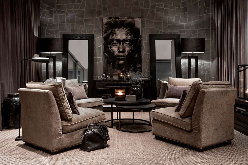 Town nojatuoli True Brown Atwood