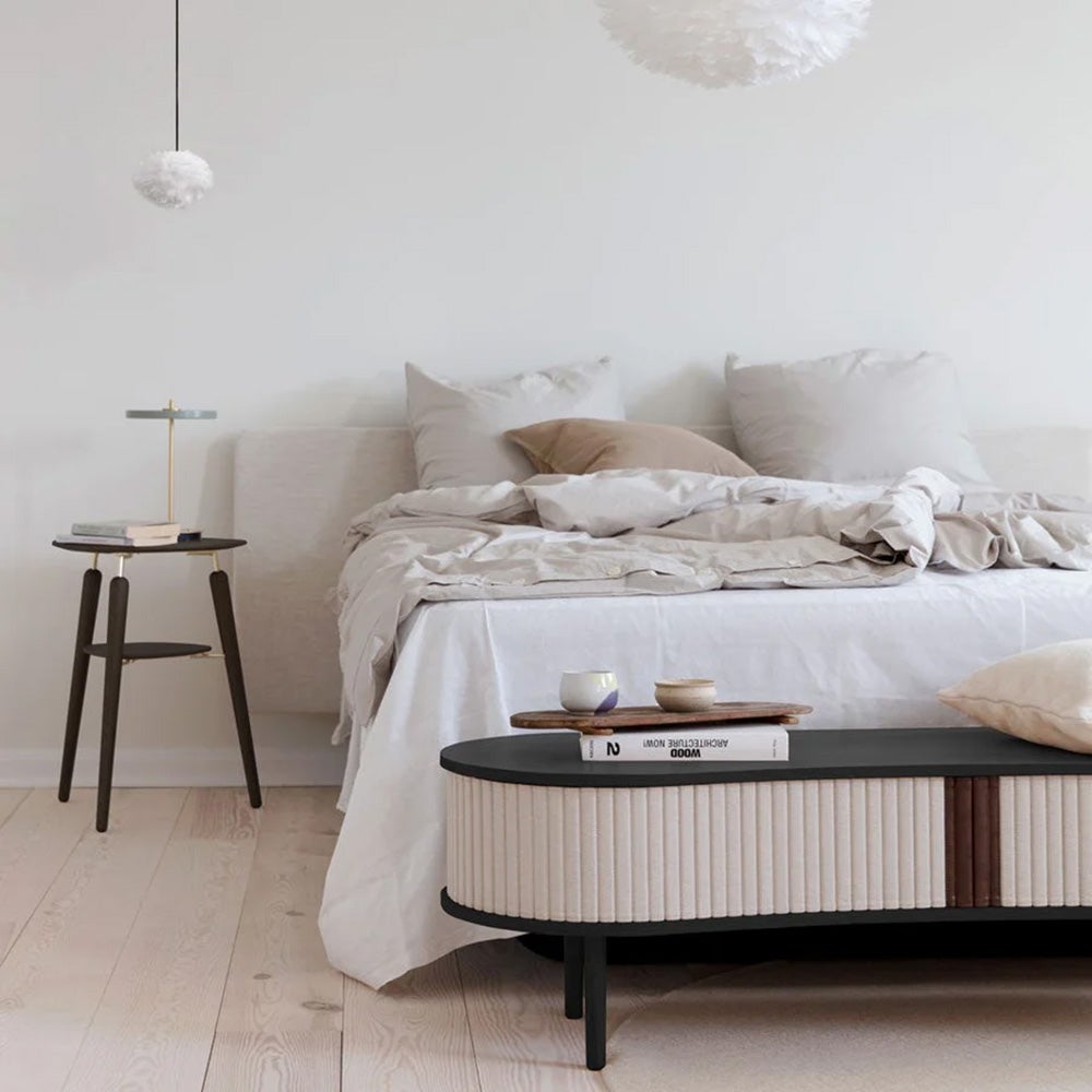 Audacious TV-taso, musta tammi/White Sands