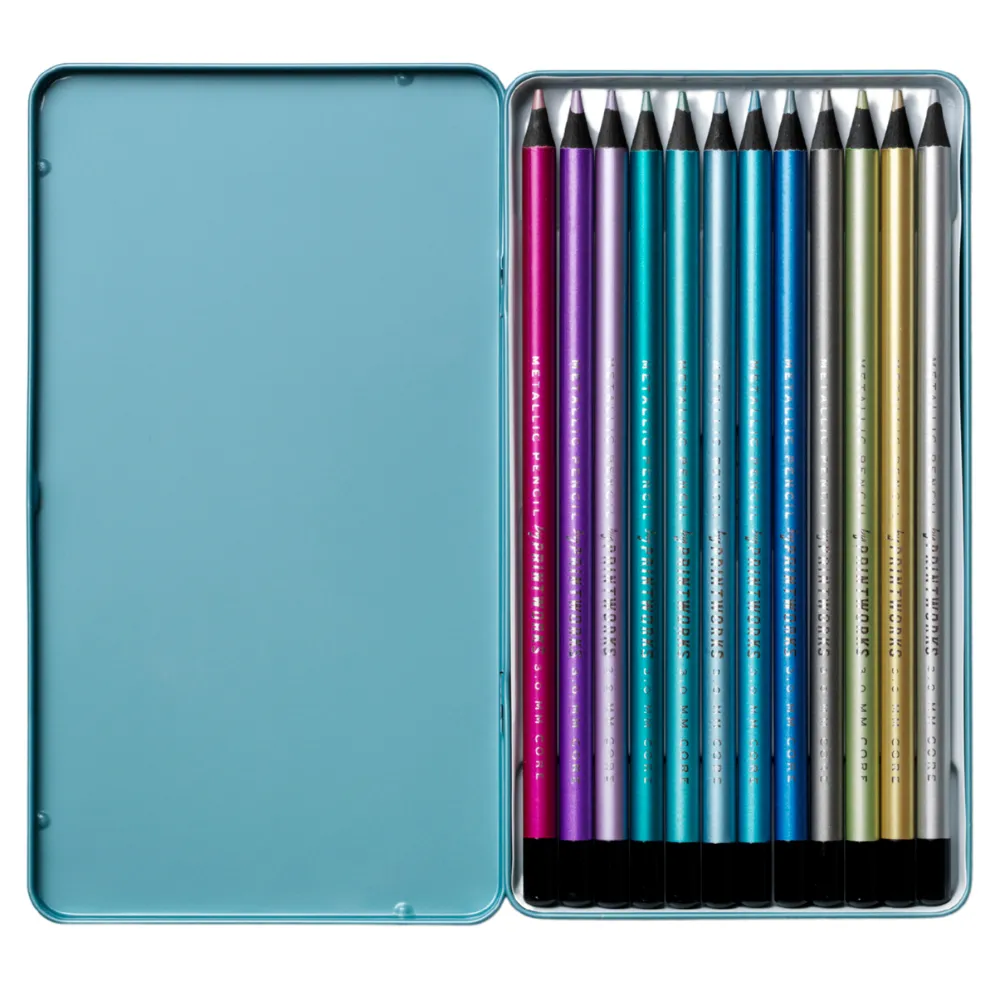  12 värikynää - Metallic