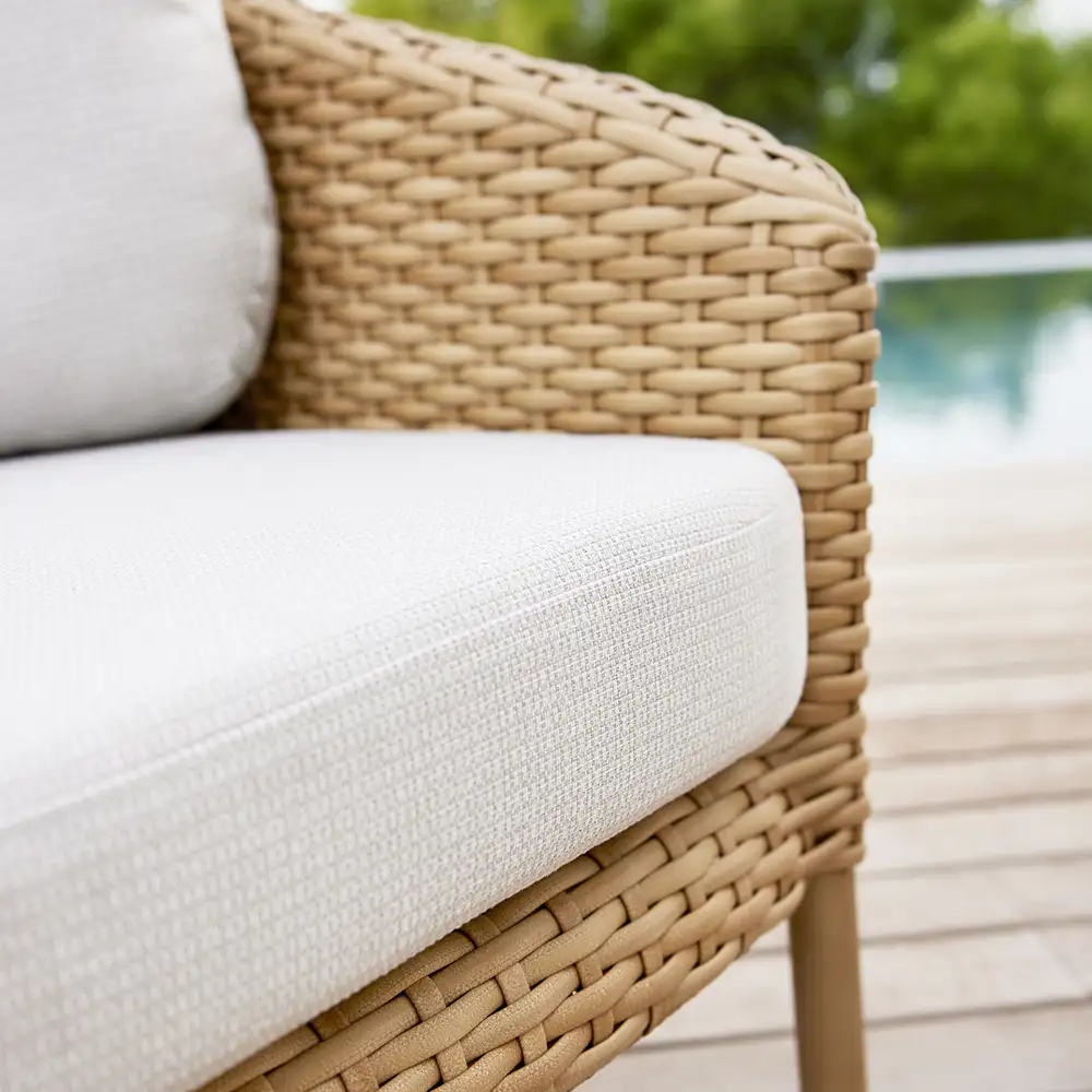 Ocean 2 istuttava sohva Natural flat Weave