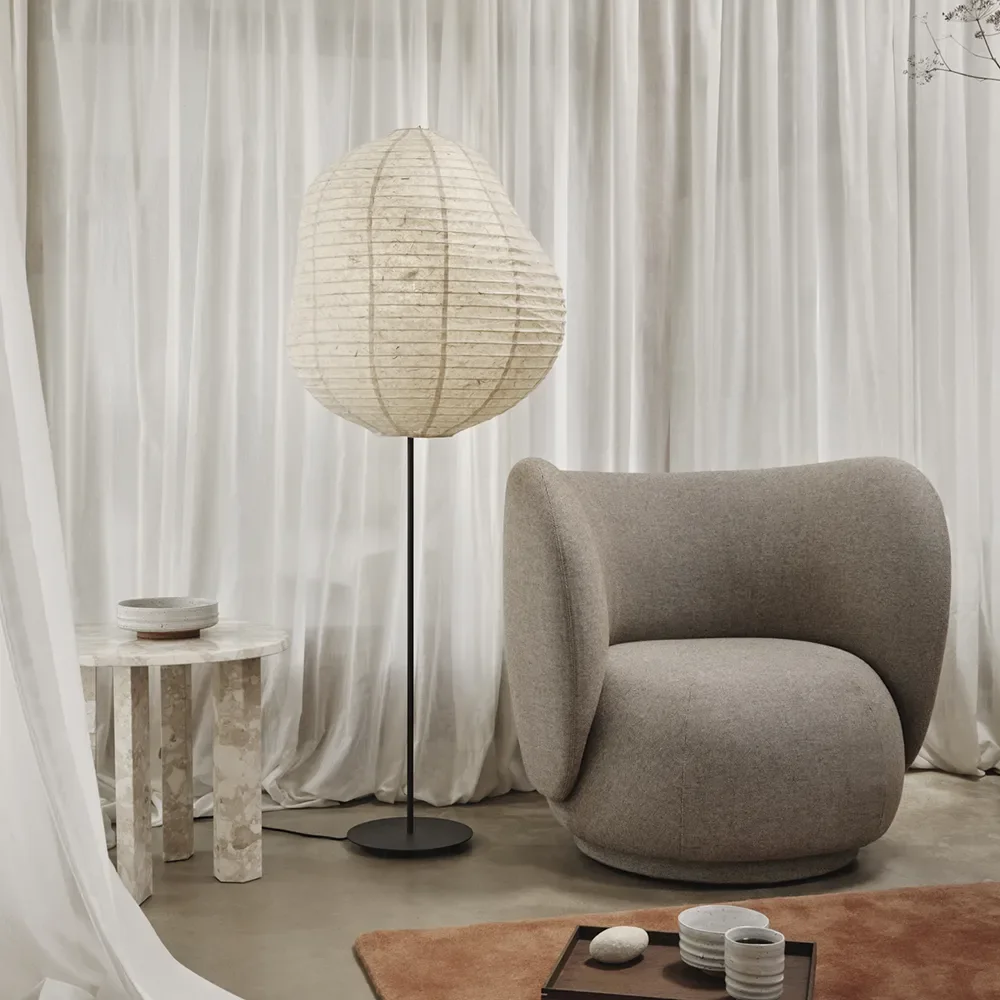 Rico Lounge nojatuoli Main Line Flax - Coffee