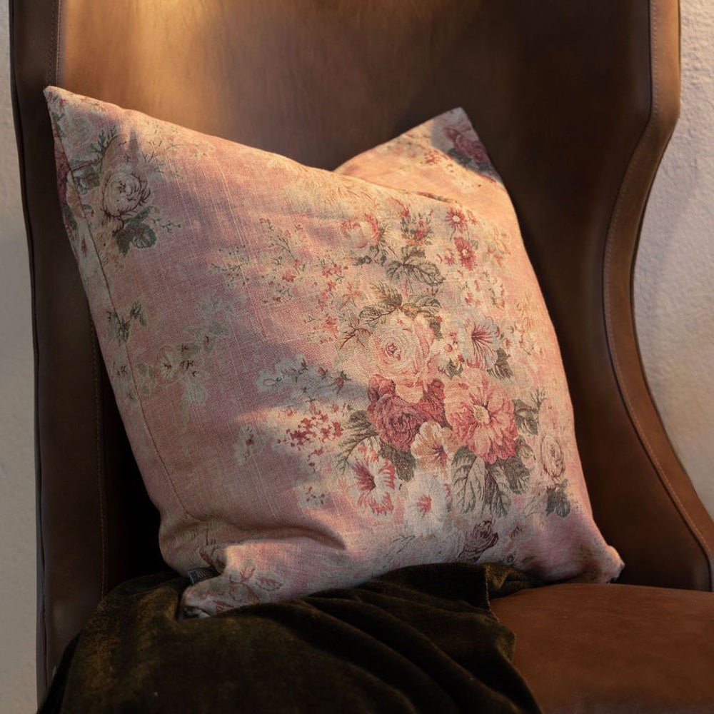 BELLE kukkainen tyynynpäällinen - 50x50