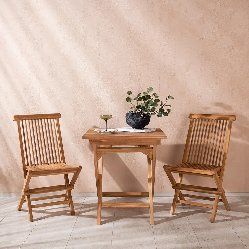 Ghana kahvilapöytä 70x70 cm Teak 