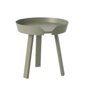Around sohvapöytä Ø45 cm- Dusty Green 