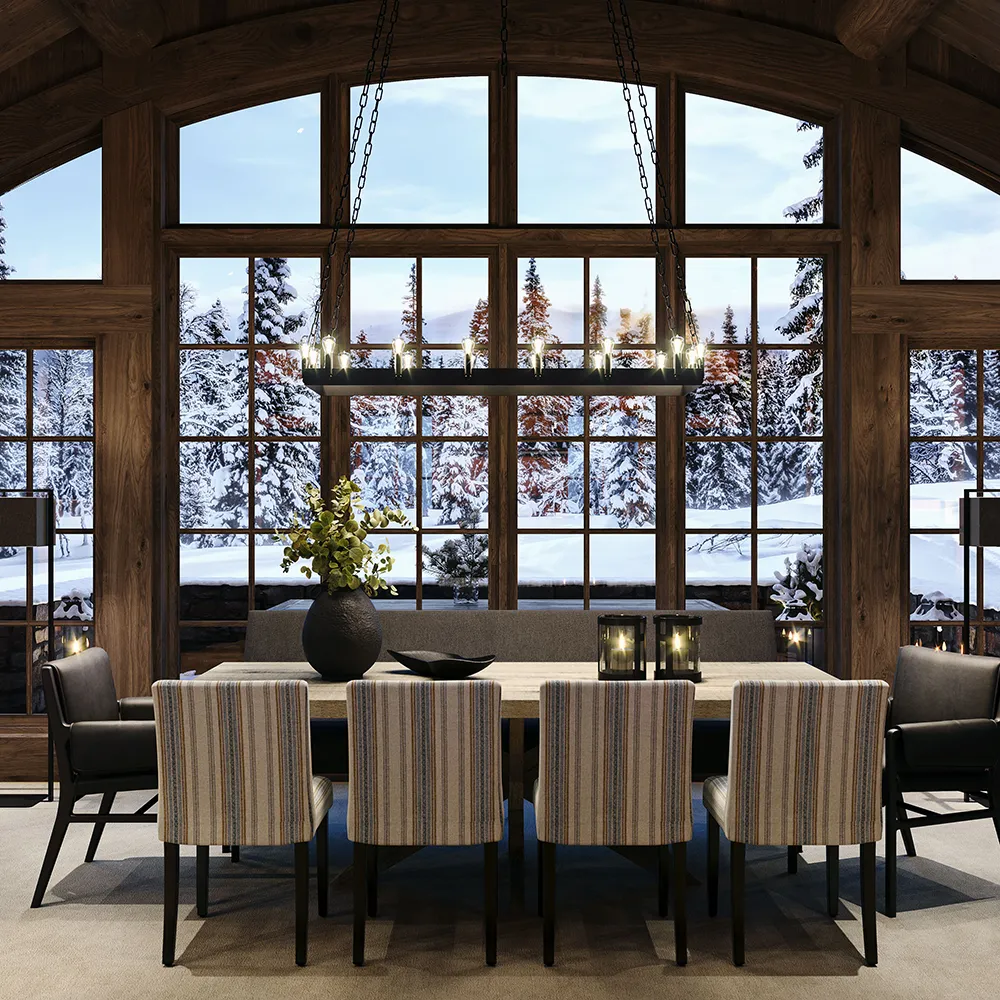 Kattovalaisin Crown 148x48 cm Rauta