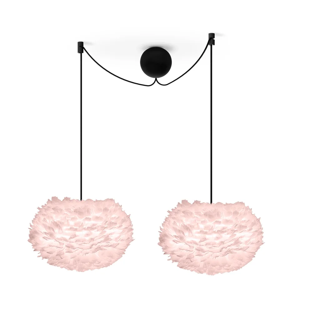 Eos Lampunvarjostin Medium Ø45 cm Light Rose