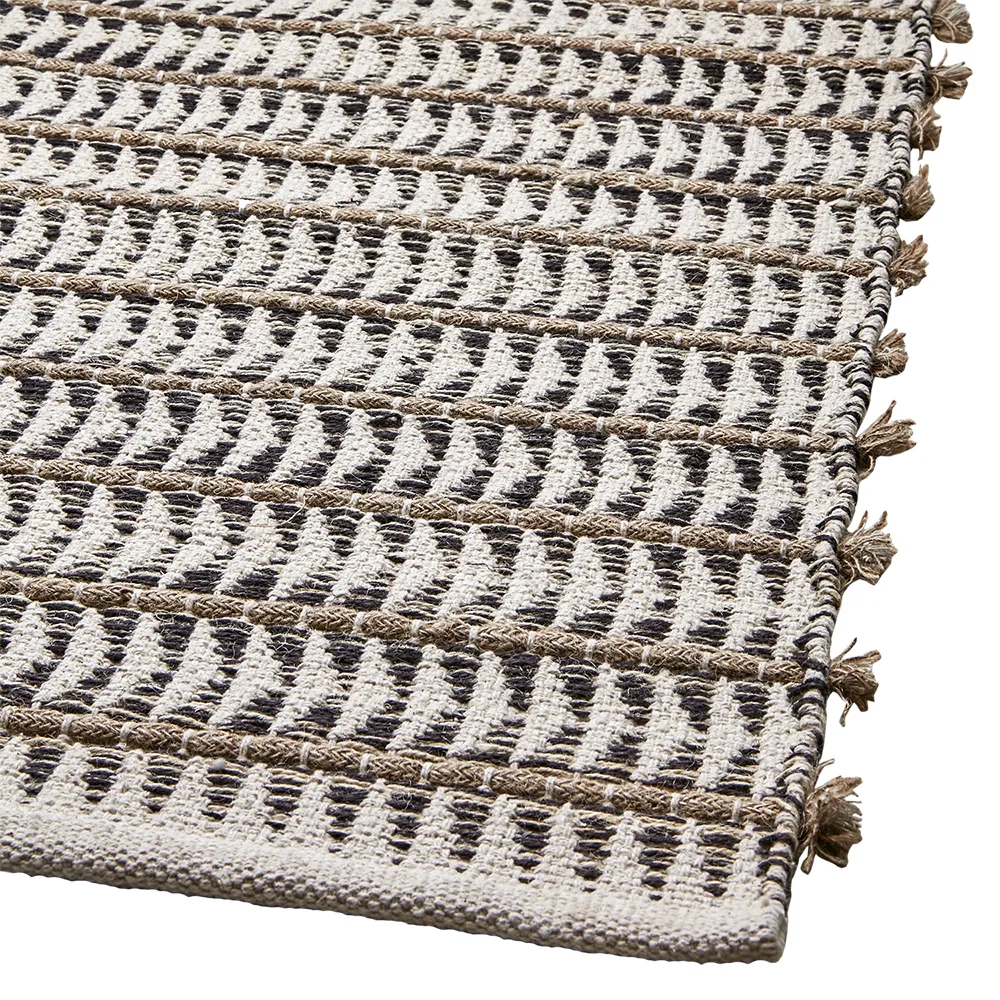  FERNANDO matto harmaa/valkoinen/luonnollinen 300x200 cm