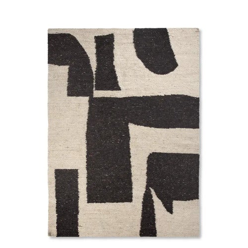 Piece Matto 200x300 cm - Off-white/Coffee