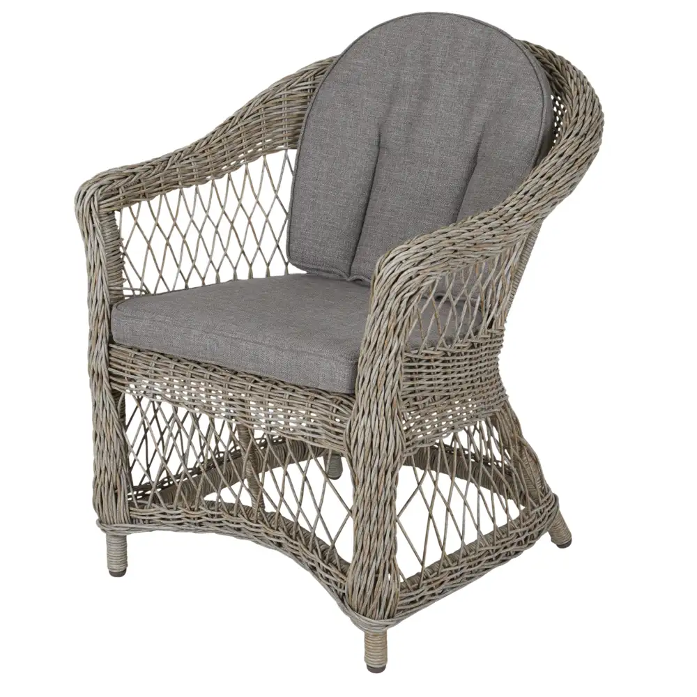 Kamomillatuoli Beige sisältää istuin- ja selkätyynyn 