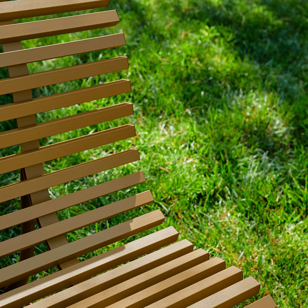 Louisiane sohva 150 cm Red ochre