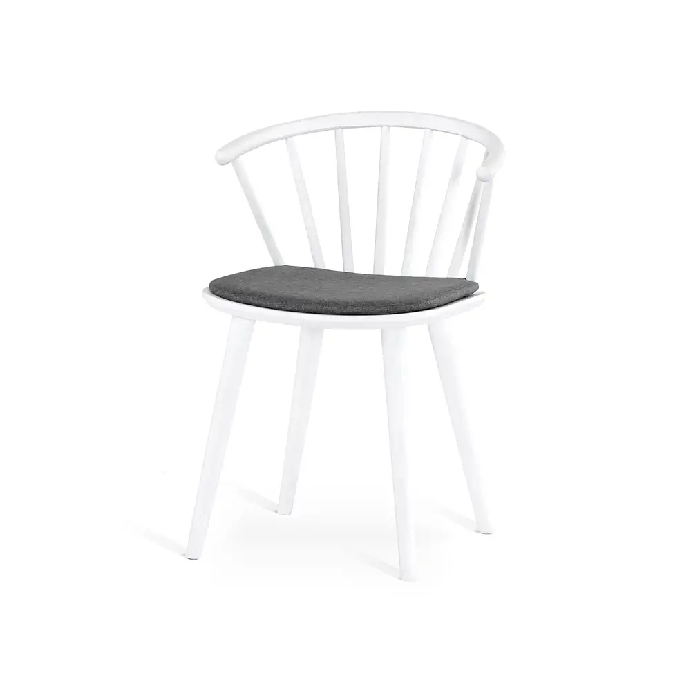 Edda Ruokapöydän tuoli valkoinen 2 kpl