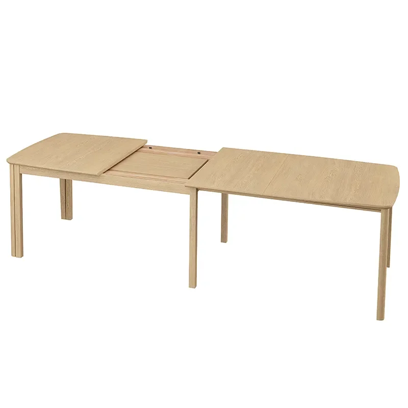 SM107 Ruokapoyta 101x160-316-368 cm lakattu tammi