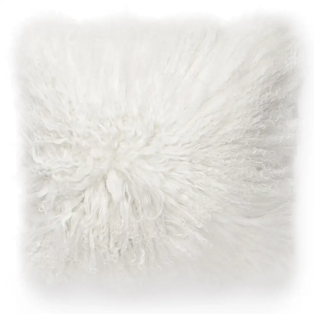 Skinnwille Shansi Tyynyliina 45×45 cm White