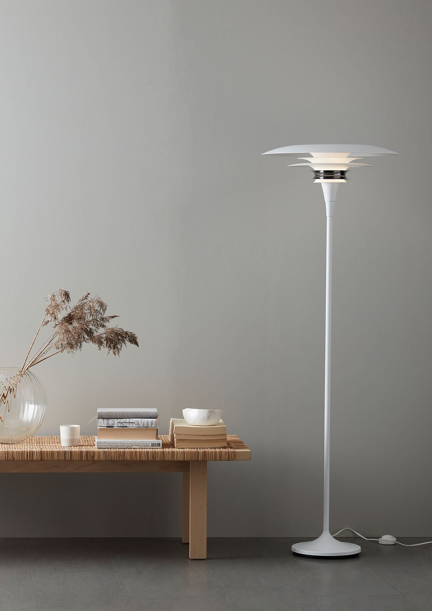 Diablo lattiavalaisin D500 mattavalkoinen E27 sis. lamppu