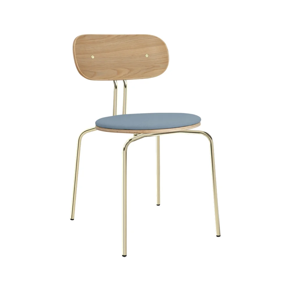 Curious ruokapöydän tuoli tammi/messinki Bright Skies