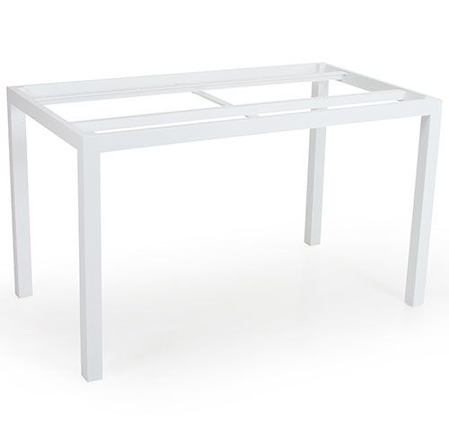 Grigny bordsstativ 70x125 cm valkoinen