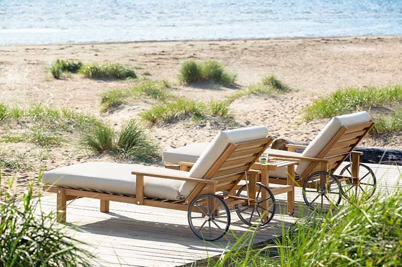 Waterproof Aurinkovuoteen pehmuste beige 