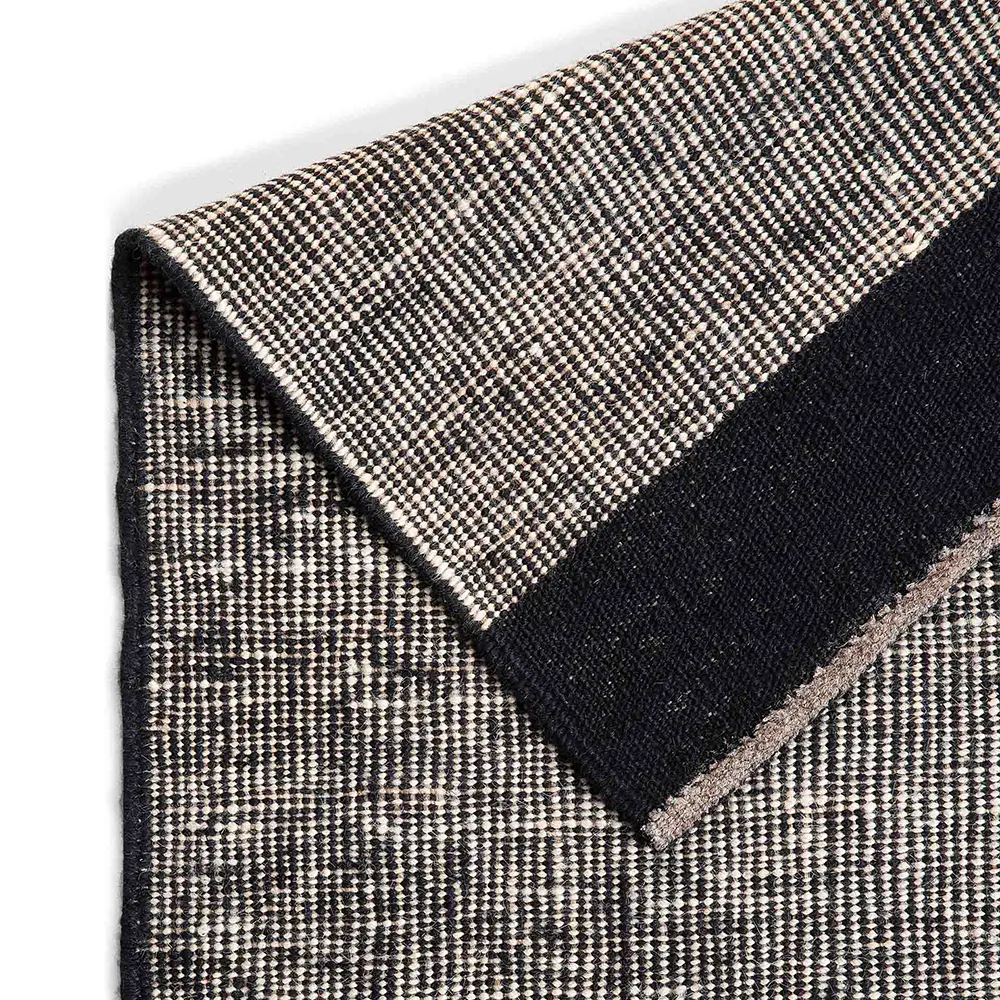 Dots kilim Matto 250x350 Black