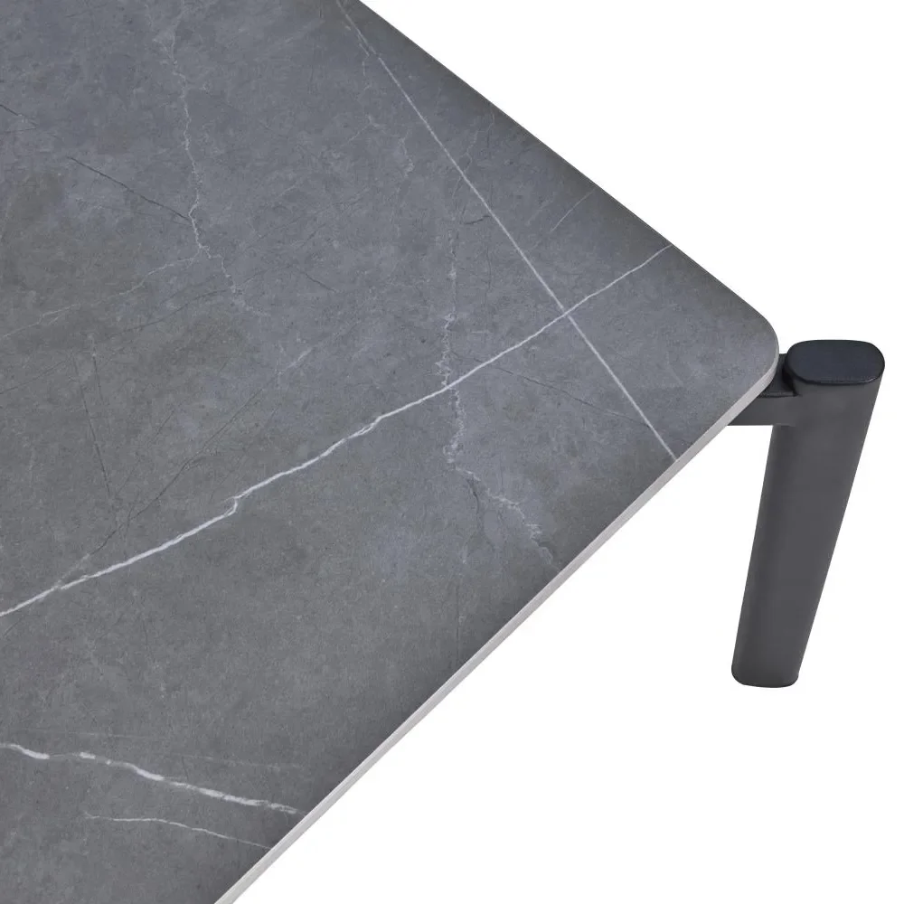 HALLAVARA sohvapöytä 146x66cm - Musta