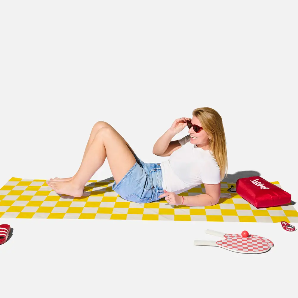 Beach baggy XL Nopeasti kuivuva pyyhe chess corn