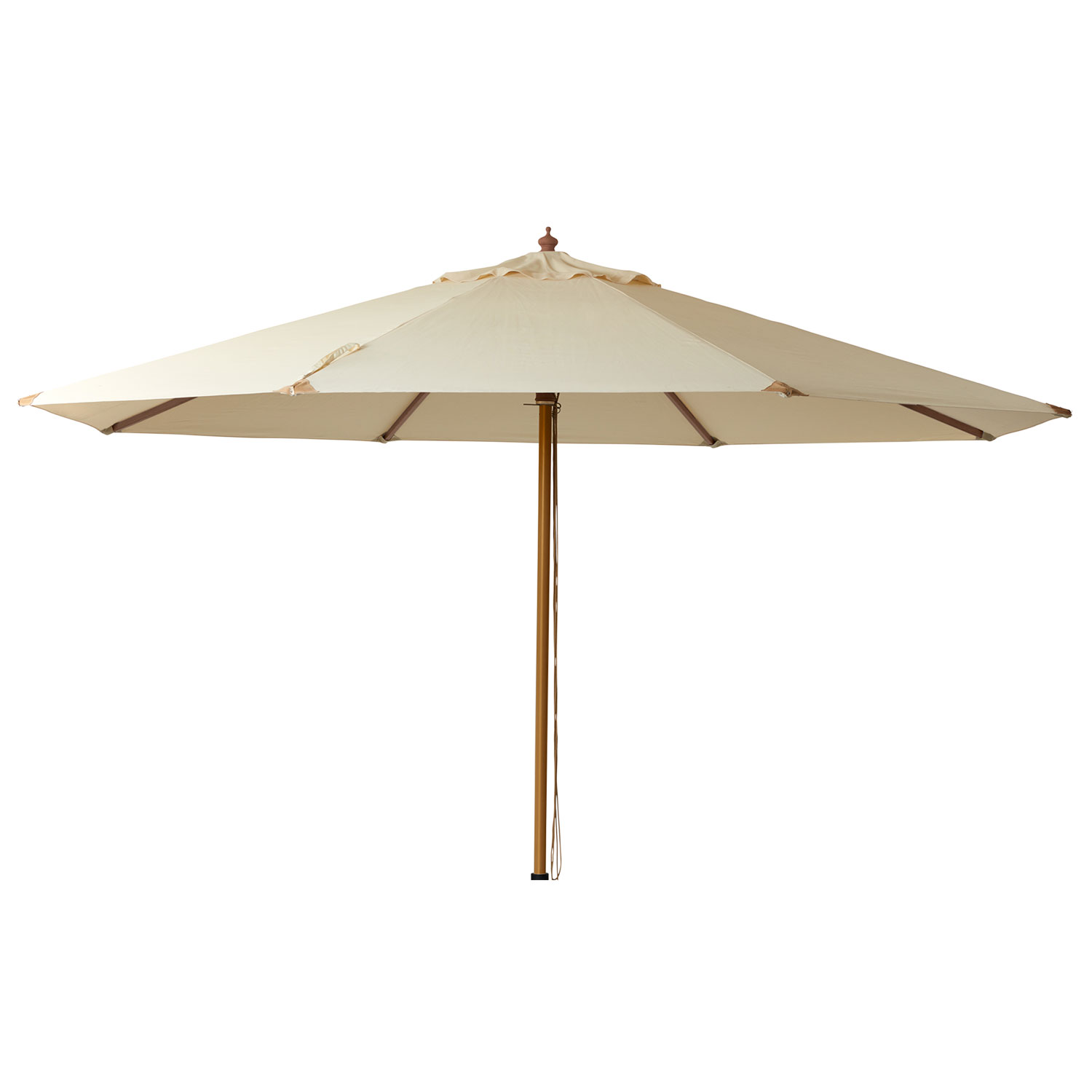 Cinas Lizzano 400 cm Aurinkovarjo Puinen kehys luonnonvalkoinen