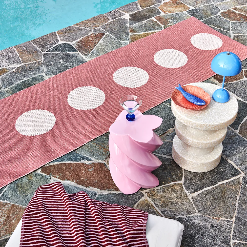 Vera Pop matto Blush/Pearl Pink 70 x 120cm