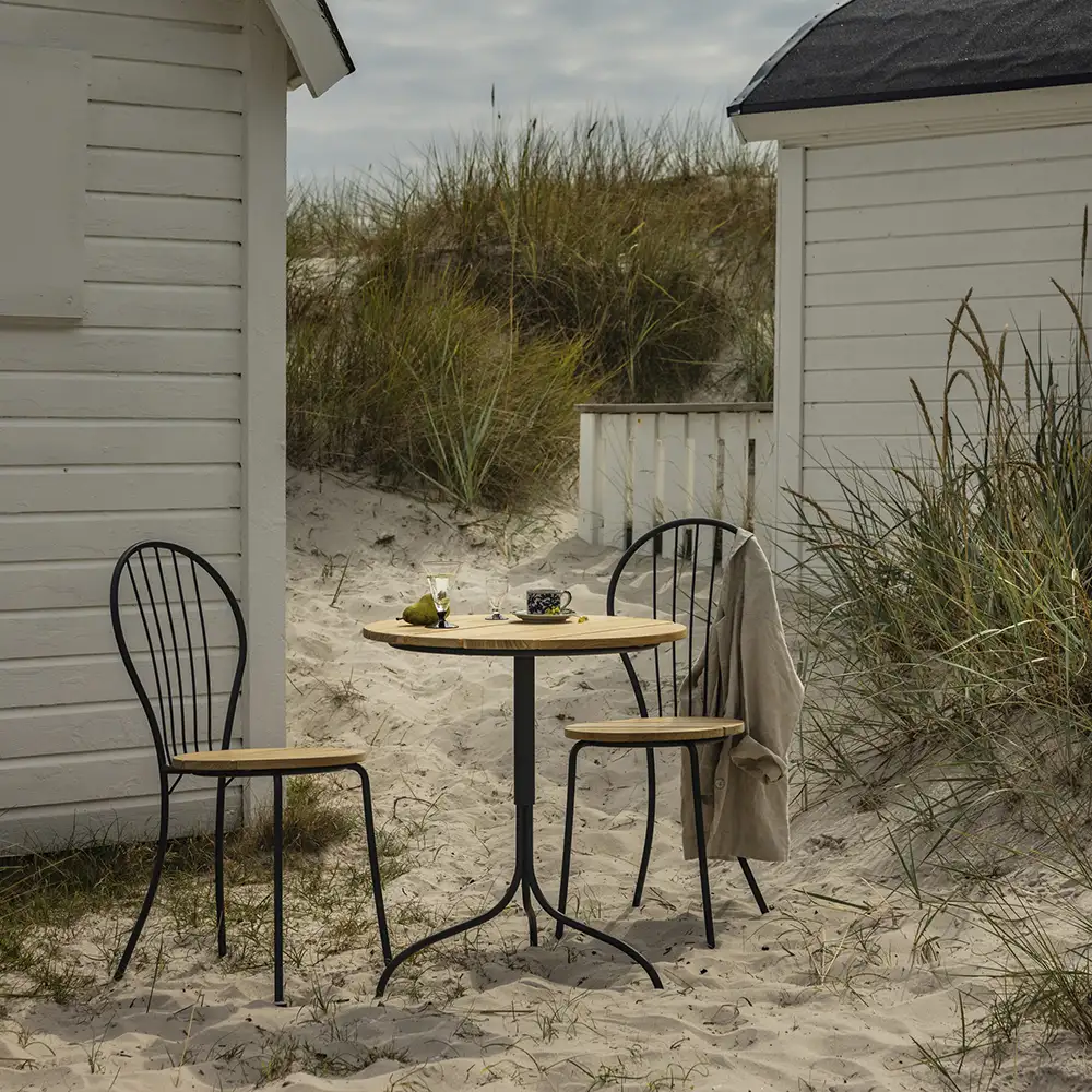 Akleja tuoli tiikki/harmaa Grythyttan 